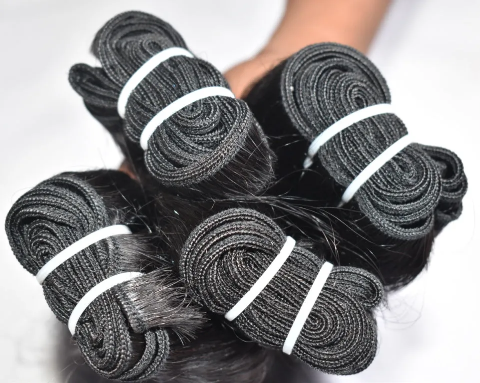 Dye Black 10" inch Straight hair 1 bundle